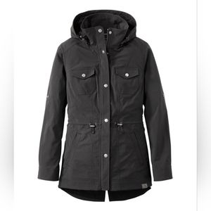 L.L. Bean Luna Jacket in Black, missing hood Size Small